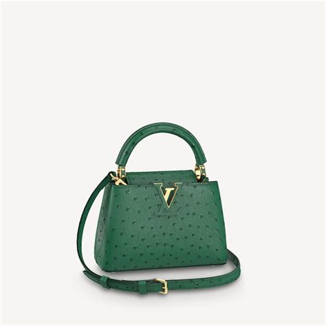 sage green louis vuitton bag|Capucines Mini Bag .